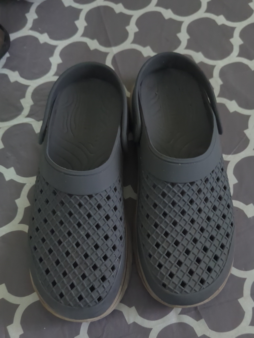 Skechers Gray Foamies Slip-On Men's Sandals